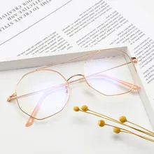 Новые модные туфли на плоской подошве, женские солнцезащитные очки в стиле ретро рамки считывания Для мужчин и Для женщин геометрический оптические очки прозрачные очки украшения