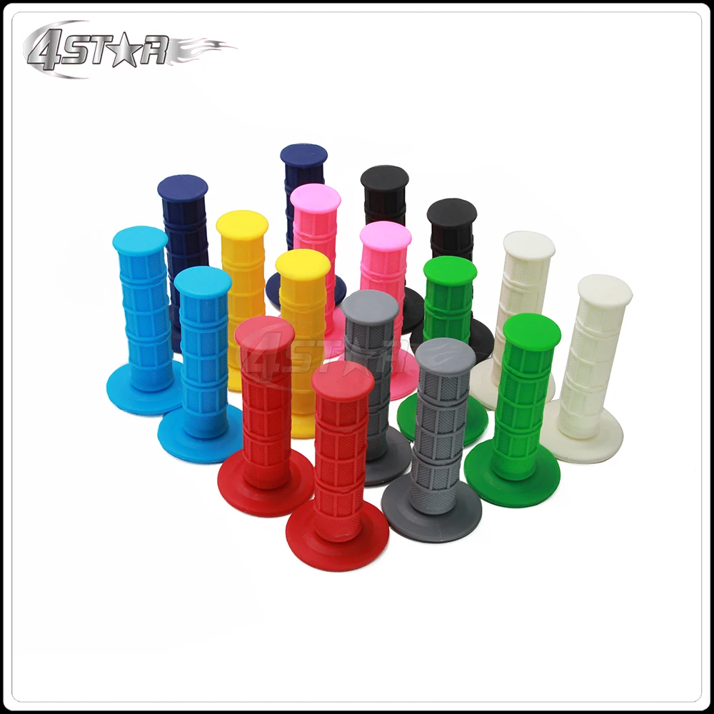 

10 Color Softest Handle bar Grips Rubber Gel Grips Fit Motorcycle Motocross Racing ATV Dirt Bike Off Road CRF KTM YZF RMZ KLX