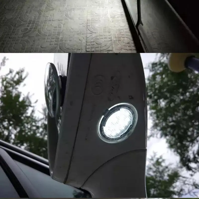 2 шт. светодиодный светильник под боковым зеркалом для Ford Edge Fusion Flex Explorer Mondeo aurus F-150 Expedition