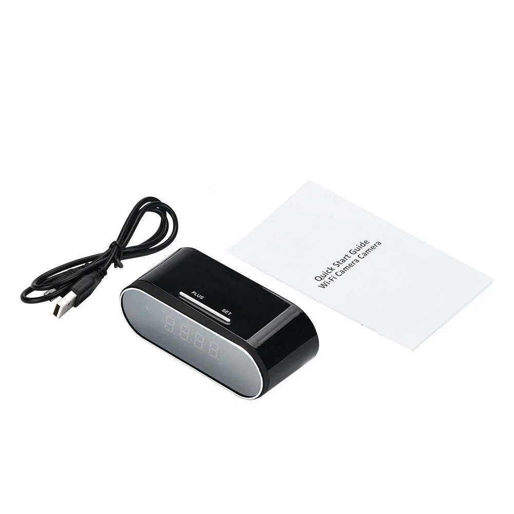 Volemer 2018 новая мини камера Будильник P2P ИК Ночное Видение Wifi IP 1080 DV DVR видеокамера