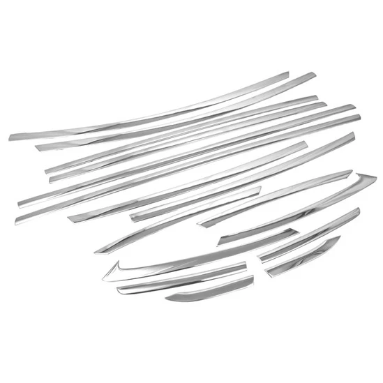 Chrome Side Window Full Trim Set For Ford Fiesta 2008-2011 Sedan Chrome Side Window Full Trim Set For Ford Fiesta 2008-2011 Sedan