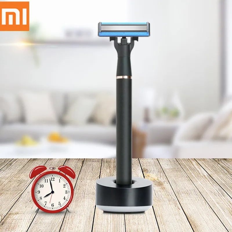

Xiaomi Youpin Mijia 6-layer Blade Manual Shaver Razor Beard Shaving Magnetic Shavings Replaceable Shaver Blade Clip Not Electric