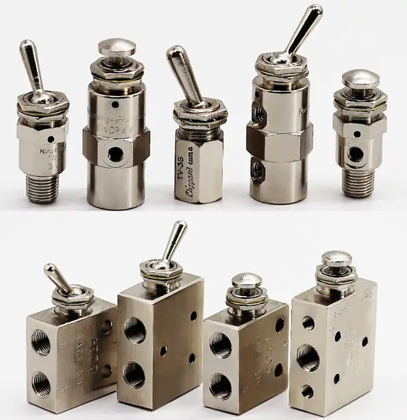 TAC pneumatic toggle valve TAC 3V 3P 3S 4V 4P TAC2 31V 31P 41V 41P Mechanical valve air valve