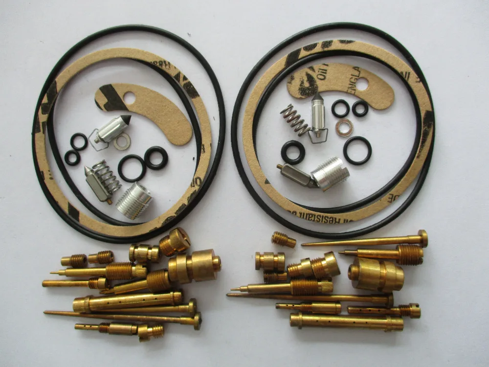 2 sets *Carburetor Carb Rebuild Repair Kit KZ400 KZ400D KZ400S for
