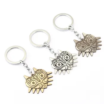 

12pcs/lot The Legend of Zelda Keychain Majora Mask Key Rings Holder For Gift Chaveiro Car Key Chain Game Jewelry Souvenir