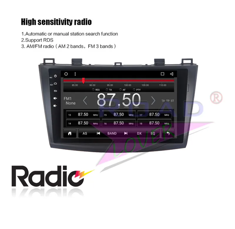 android 6.0 2 Din For Mazda 3 star cheng 2012