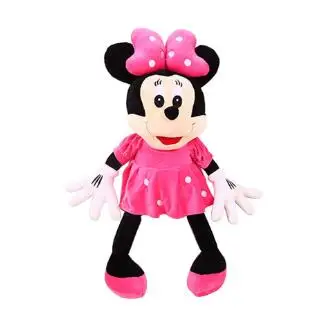 7 стилей, 30 см, Микки Маус, Минни, Дональд Дак, Дейзи, плюшевые игрушки, милый Гуфи, собака, Плутон, Kawaii, мягкие игрушки, детский подарок - Цвет: Pink Minnie