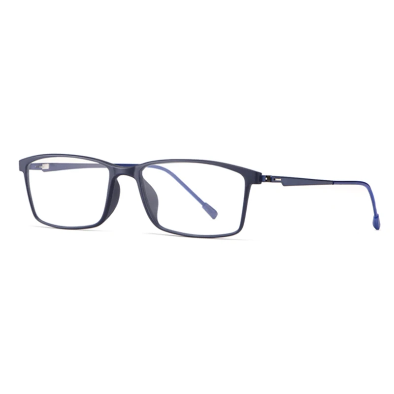 US $27.30 Titanium Alloy Spectacle Frame Attractive Mens Distinctive Design Comfortable Tr90 Full Rim Frame Glasses Eyewear