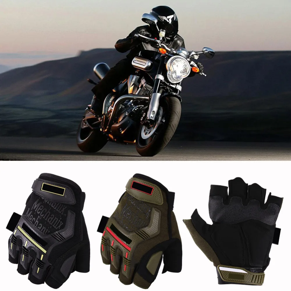 

Motorcycle Gloves Waterproof Motocross Outdoor Sports Cycling Racing Riding Half Finger Protective Gears Motor Accessories