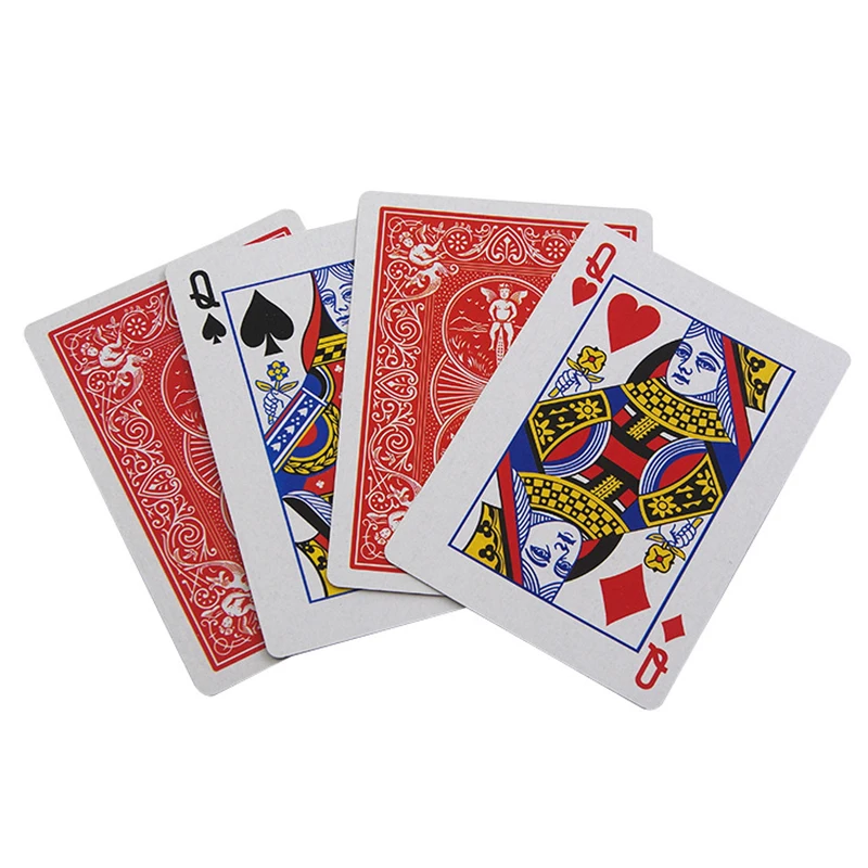 Parade of the Queens Explained Magic Tricks Close Up Magia Card 4Q Prediction Magie Mentalism Illusion Gimmick Prop Toys for Kid