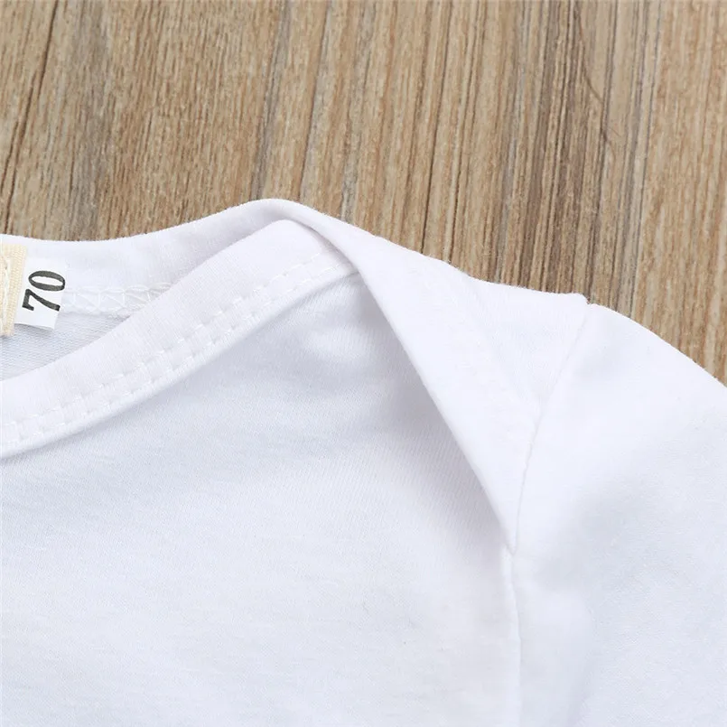 Baby Clothing Fashion Newborn Infant Baby Boys Girls Letter Print Romper Jumpsuit Outfits romper do beb menina #20O17 #F (5)
