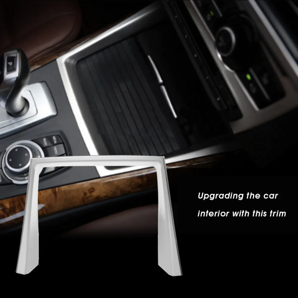 Car Water Cup Holder Cover Trim for BMW X5 E70 2008 2013 Car Styling