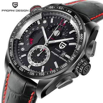 

Luxury Brand Pagani Design Sports Watches Men Watch Men Quartz Watch Stainless Steel Full Relogio Watches Male / CX-2492C