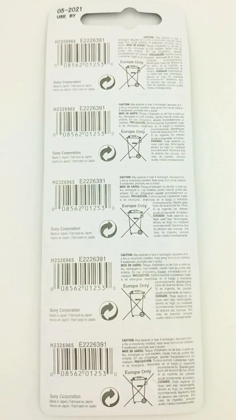 Sony Montre Electronique Pour Hommes Et Femmes 5 Pieces Batterie A Boutons Sr626sw Rs626 377 377a 377s 177 Aliexpress