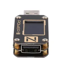 ChargerLAB POWER-Z USB PD напряжение и пульсация тока двойной тип-c тестер KM001C зеленый Защита окружающей среды