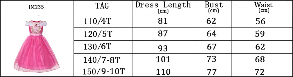 PaMaBa/костюм Спящей красавицы; платье принцессы для девочек; детский классический костюм Авроры; детское платье-пачка Авроры; Filles; вечерние платья