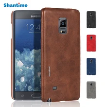 High Quality Vintage PU Leather Phone Cases For Samsung Galaxy Note Edge N9150 Cover Mobile Phone Accessories Case