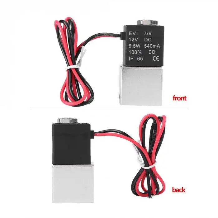 DC12V/DC24V 2 способа нормально закрытый электрический соленоидный воздушный клапан PAK55