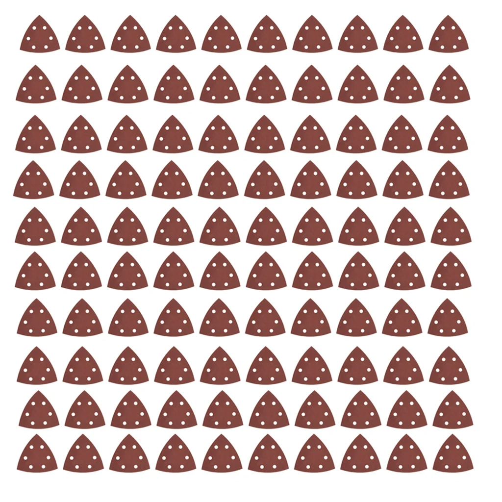 

100Pieces Sanding Sheets Discs Triangle Sander Grinder Pads 180,240 Grit
