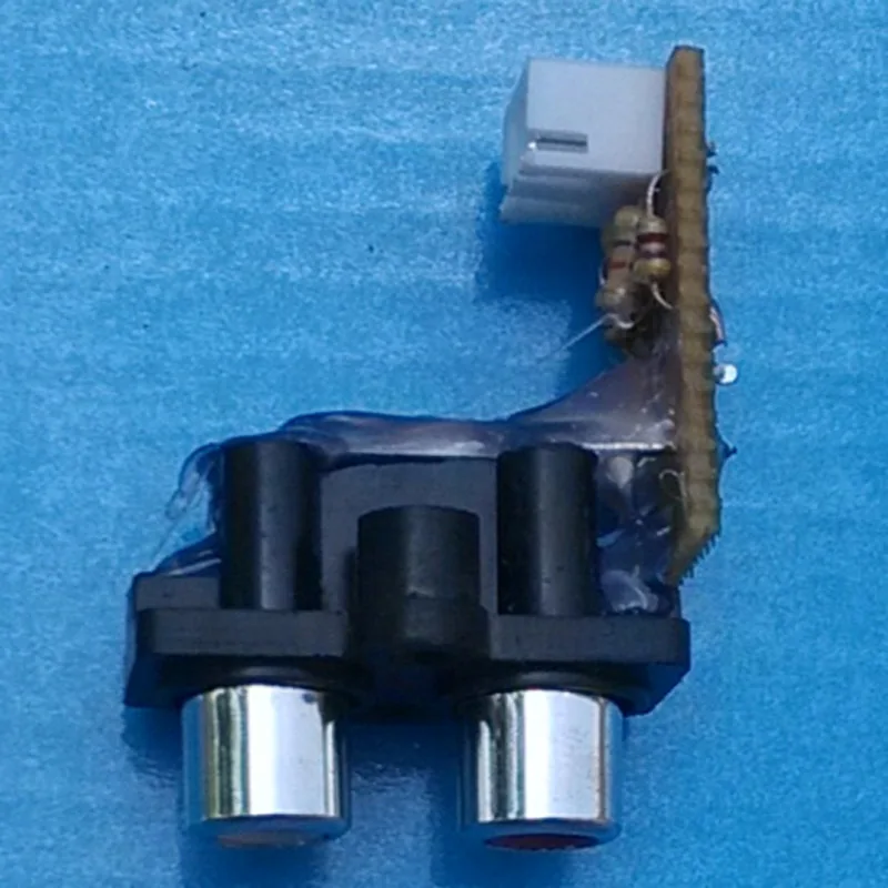 

Audio accessories 2-hole lotus seat audio output input interface AV
