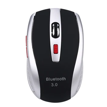 

Portable Bluetooth 3.0 Wireless Mouse High Speed Optical Mouse 2400DPI 6 Button Ergonomic Computer Mice for PC Laptop Tablet