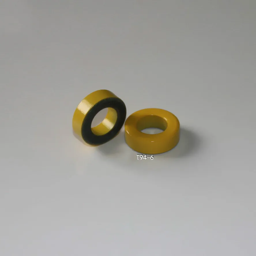 

T94-6 Imported Iron Powder Core Yellow Ring, Import Magnetic Ring Core, Germany BASF Iron Powder Production!