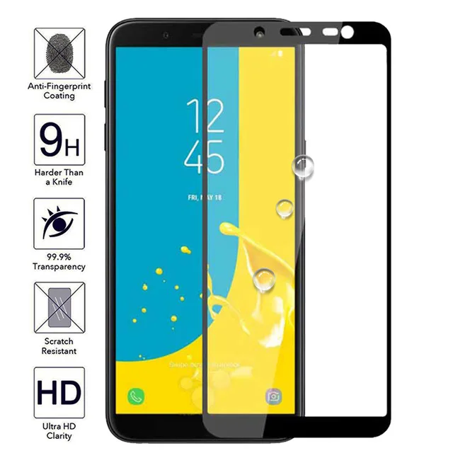 Защитное стекло для samsung j8 2018 galaxy j6 glas j4 j2 verre tremp защита экрана 9h|Защитные стёкла и