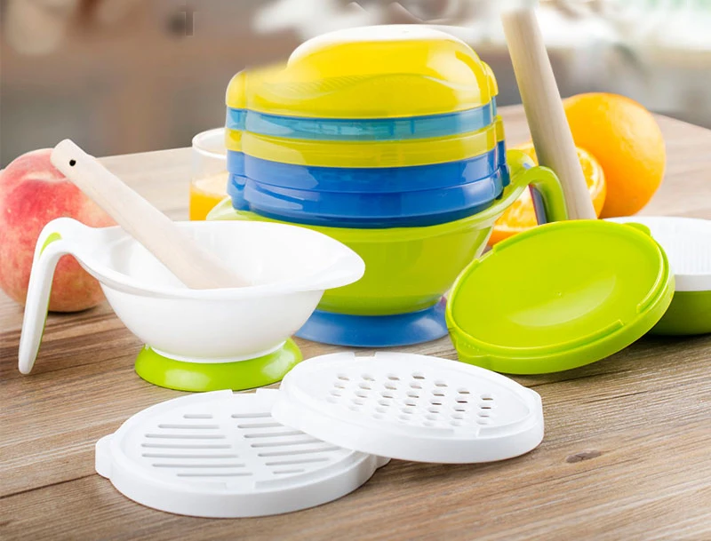 Baby Food Grinder Products Cook For Comida Suplementos Universal Spoon