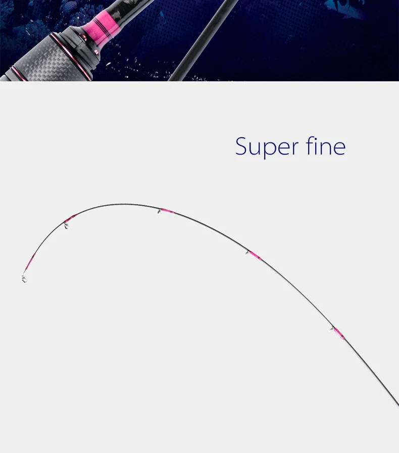 Модное ультра-мягкое рыболовное удилище с морским потоком, удочка для ловли карпа, рок, спиннинговое удилище, телескопическое высокоуглеродное волокно, мощное ручное удилище