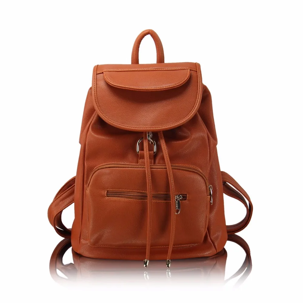 New Brand Large capacity Backpack Women PU Leather Bag Women Bag Small Women Backpack Mochila Feminina