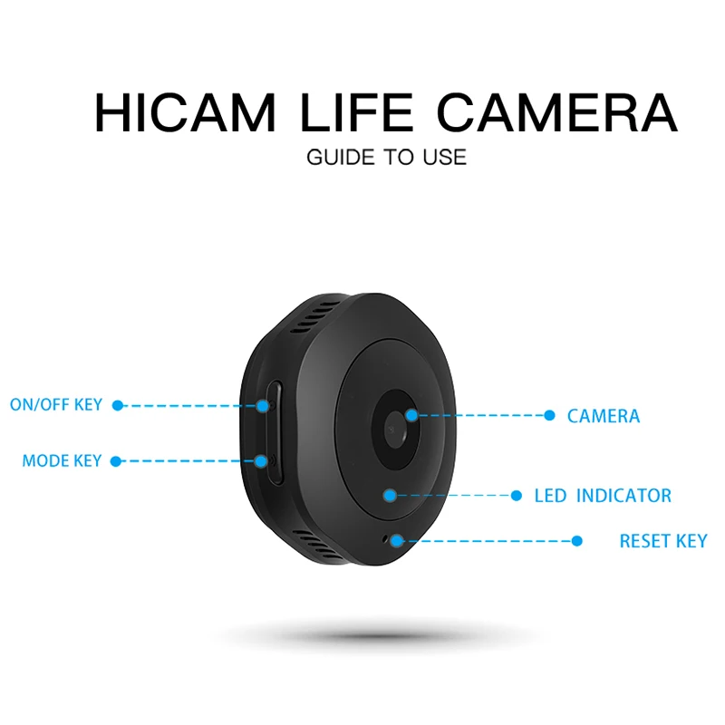 Носить микро-камеру H6 Спорт на открытом воздухе DV/Wifi камера ночная версия 1080P Водонепроницаемая видеокамера камера с датчиком движения