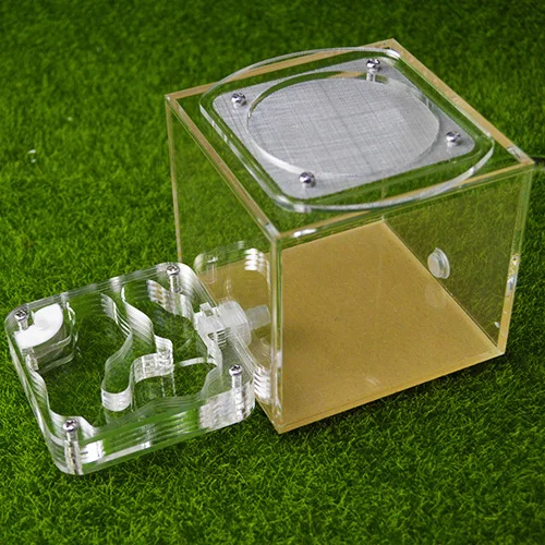 T4 design ant farm acrylic moisture with feeding area, insect ant  villa pet advanced mania farm ants