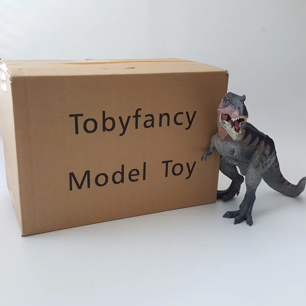 High Quality Dinosaur action figure toy greyTyrannosaurus Rex pvc 32cm