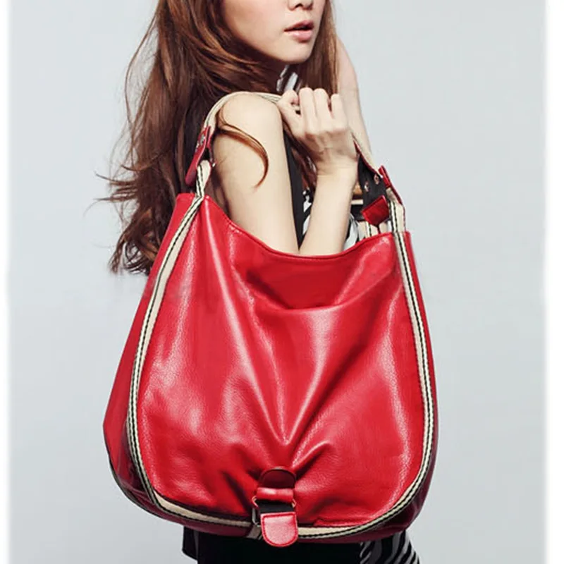 

Women's Leather Handbags Barrel-shaped Popular Style Bag Size Tote Shoulder Bag For Women Messenger Bags Bolsa Feminina