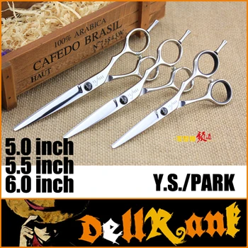 

Japan Hot "YS PARK" 5.5" 6" Inch High Quality Barber Salon Scissors Hairdressing Shears Professional Hair Cutting Scissors YS-C