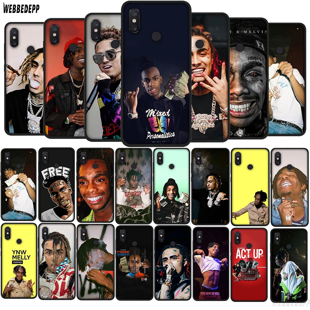 WEBBEDEPP Ynw Melly Scarlxrd ТПУ чехол для Xiaomi Redmi 5A 6A S2 5 Plus Note 6 7 Pro мягкий | Мобильные телефоны и