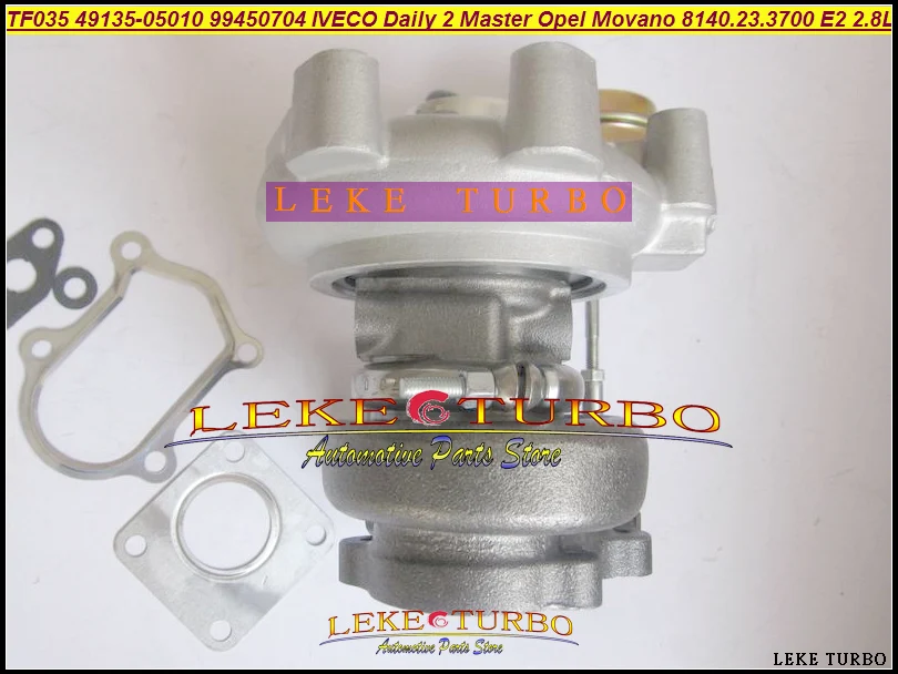 TURBO TF035 49135-05010 53149886445 53149706445 Turbocharger For IVECO Commercial Daily Master For Opel Movano 8140.23.3700 2.8L (4)