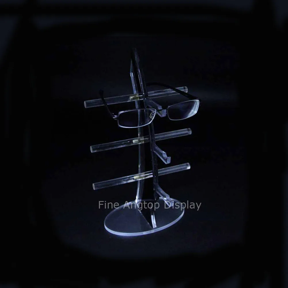 Clear Acrylic Sunglasses Rack Holder Glasses Display Standin Jewelry