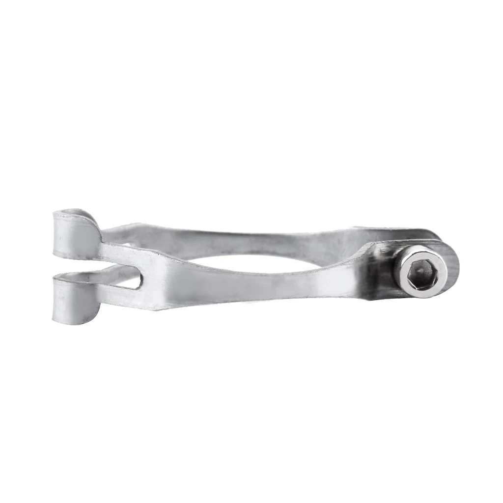 Lot 3Pcs Classic Stainless Steel Vintage Clamp On Top Tube Brake Cable Guide Clip 34.9mm for Brake Cable Housing
