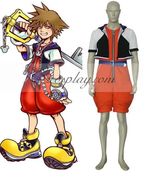 

Kingdom Hearts 1 Sora Cosplay Costume E001