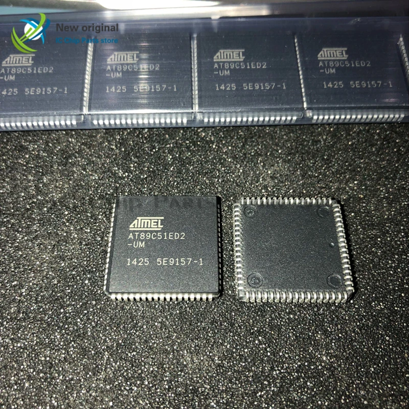 

2/PCS AT89C51ED2-SMSUM AT89C51ED2 PLCC68 Integrated IC Chip New original
