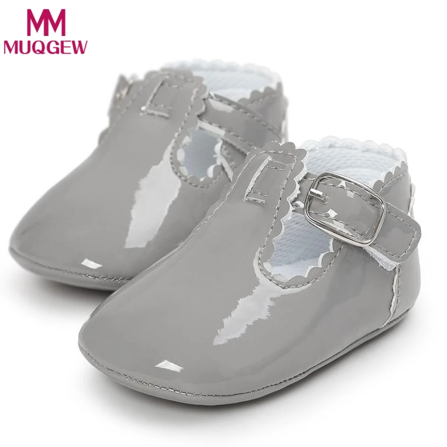 

New Baby Moccasin Newborn Babies Shoes Soft Bottom PU leather Prewalkers
