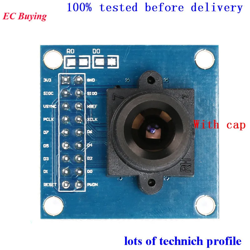 1 шт. OV7670 300KP модуль камеры VGA CIF stm32 DIY для arduino