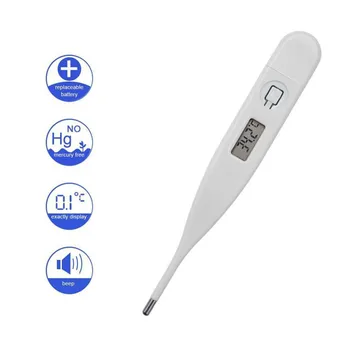 

Electronic Digital Measuring Tool of Kid Baby Infant mouth of baby care adult body temperature LCD Thermometer