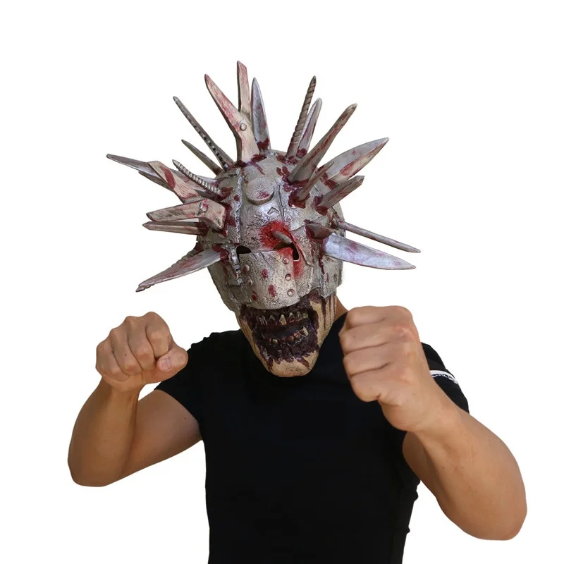 Ножи зомби террор маска Ходячие мертвецы маски Хэллоуин вечерние с имитацией оружия на голову латексный шлем лезвие маска люди