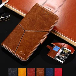 На Алиэкспресс купить чехол для смартфона yelun for vkworld s8 case hight quality luxury geometric patterns flip leather stand case for vkworld mix plus with card holder