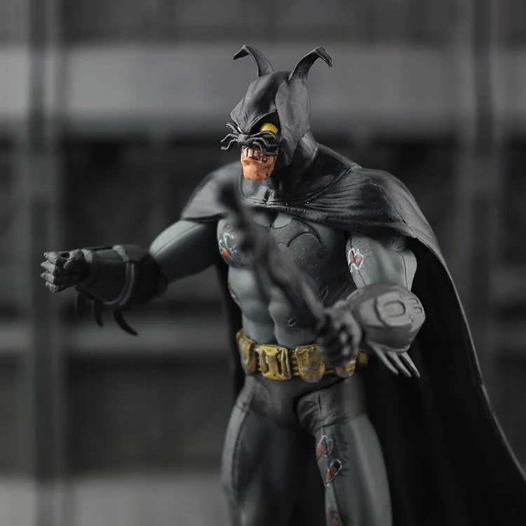 DC прямые коллекционные вещи черный Фонарь Бэтмен Фигурка зомби черная ночь|batman - Фото №1