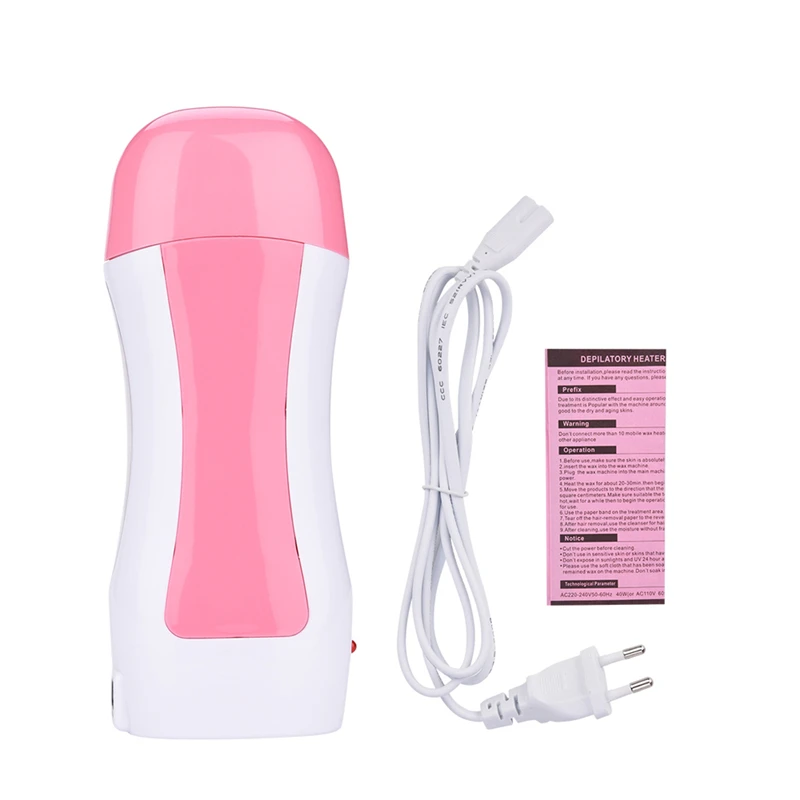 

Kemei Depilatory Wax Paraffin Heater Epilator Hair Removal Machine Women Roll On Wax Warmer Lady Female Shaver Trimmer Depilador