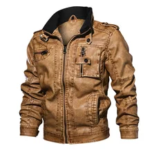 Прямая, большие размеры 7XL, мужская куртка из искусственной кожи, кожаное пальто, Осенние облегающие Мотоциклетные Куртки из искусственной кожи, мужские пальто