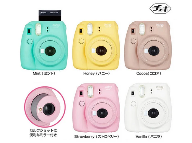 Fujifilm Instax Mini 8 Plus 8+ мгновенная камера+ Fuji Instax Mini White Edge мгновенная пленка